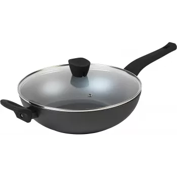 Wok Russell Hobbs RH01709EU 28 cm parelmoer, kookpan met antiaanbaklaag