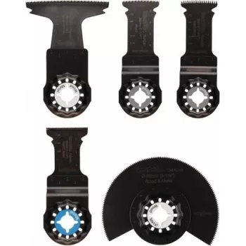 Set van 5 Starlock multitool-accessoires Makita M E-24935