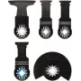 Set van 5 Starlock multitool-accessoires Makita M E-24935