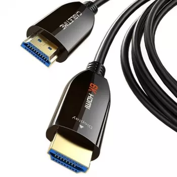 Actieve glasvezel-HDMI-2.1-kabel 20m, 8K@60Hz, 48Gbit/s, vergulde stekkers