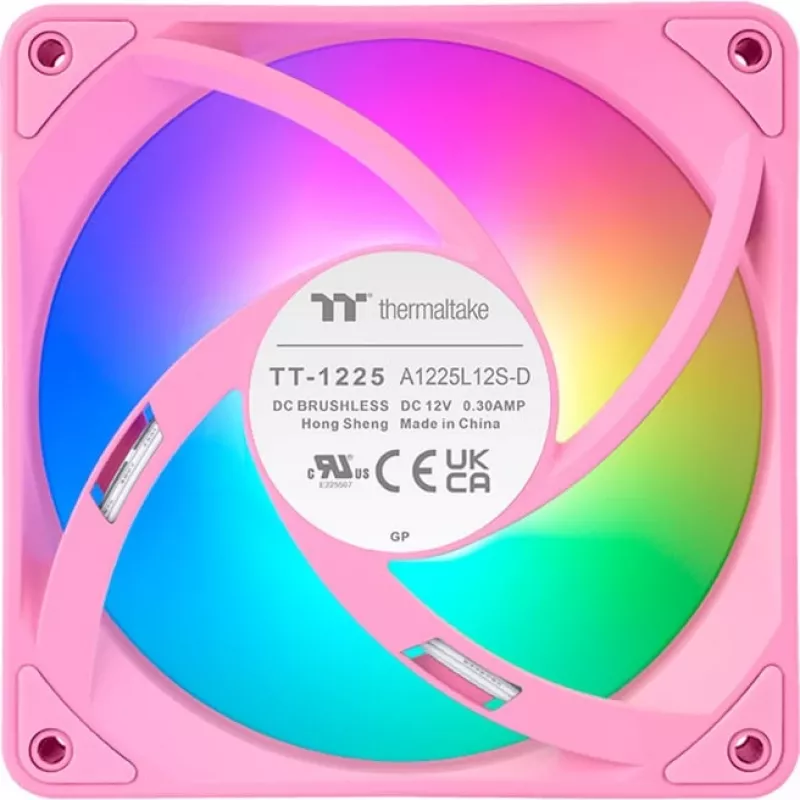 Thermaltake CT120 EX ARGB 120mm roze 3-pack behuizingsventilator