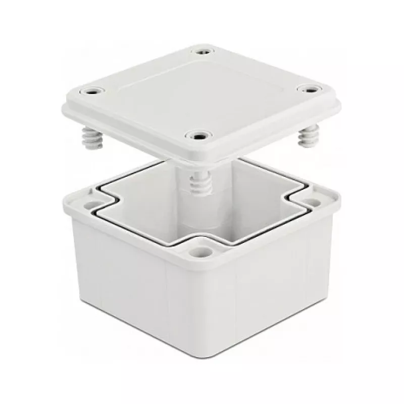 Behuizing DeLOCK installatiebehuizing IP65 waterdicht 96 x 96 x 60 mm grijs