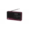 Draagbare radio Eltra Asia zwart — model compacte AM/FM-ontvanger