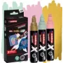 Markerset Edding Multimarker 4-6900-3-2 – 3 stuks, punt 2,0–10,0 mm, gesorteerde kleuren