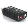 DeLOCK USB Sound Adapter 7.1 - geluidskaart - stereo - USB (61645)