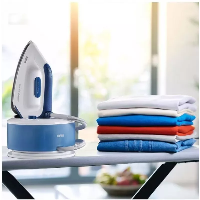 Braun CareStyle Compact IS 2143 BL 2400 W 1,5 L EloxalPlus-strijkzool blauw, wit