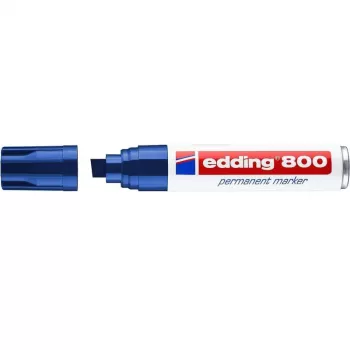 Permanentmarker Edding 800 kegelpunt blauw