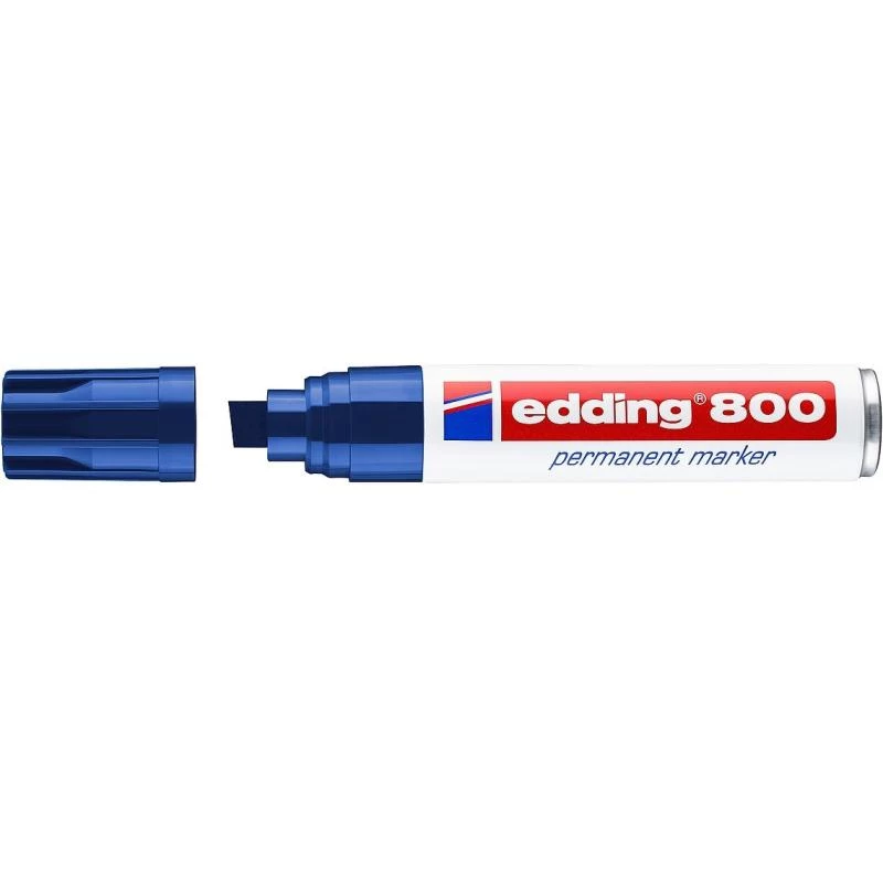 Permanentmarker Edding 800 kegelpunt blauw