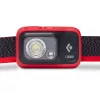 Black Diamond Cosmo 350 zwart, rood hoofdlamp