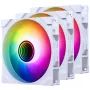 PHANTEKS M25 Gen2 PWM D-RGB 140mm Reverse-Blade 3-pack - wit