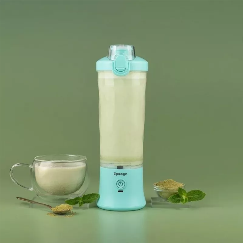 Sponge accu-standmixer 0,6 l turquoise