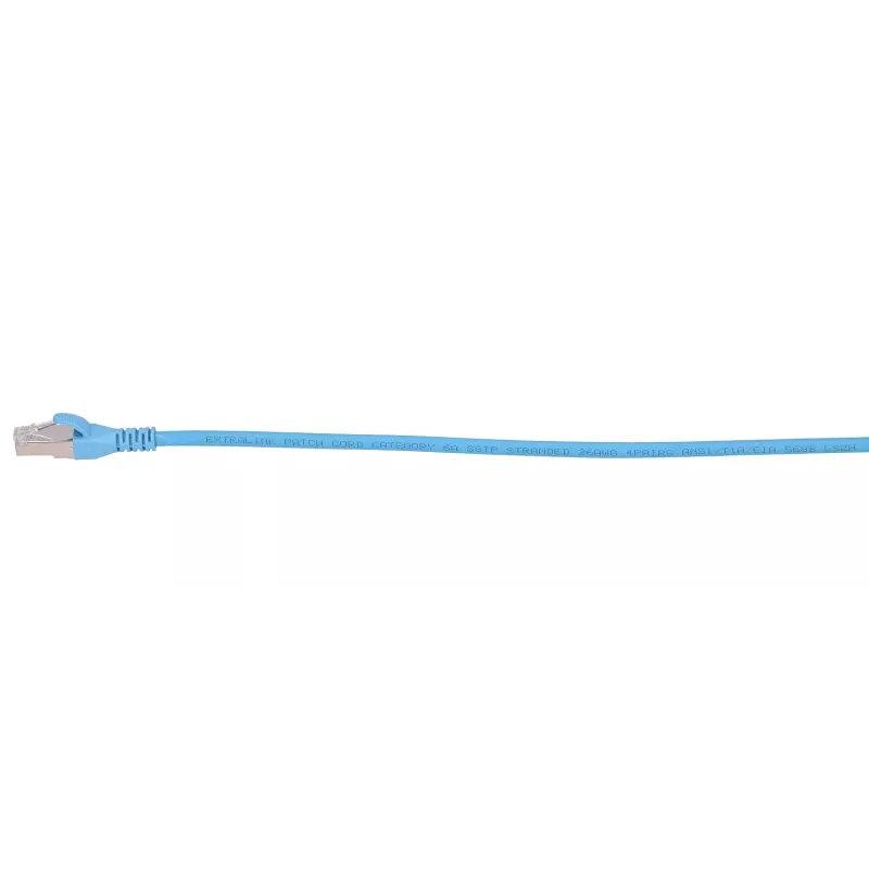 Extralink LAN patchkabel Cat.6A RJ-45 Cat6a 5 m blauw