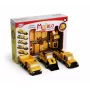 Voertuigset Popular Playthings Mix or Match Vehicles Construction zwart geel