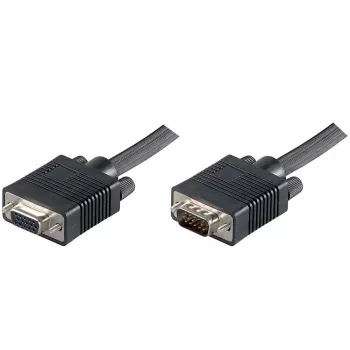Microconnect MONGH10B VGA-kabel 10 m VGA (D-Sub) zwart