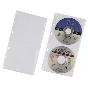 Sleeve-hoes Durable 5203-19 2 discs transparant