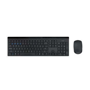 Draadloze muis RAPOO 8110M multi-mode zwart — compacte multi-device-muis