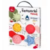 Sensorische ballen zonder gaten TULLO pastel, 5 stuks