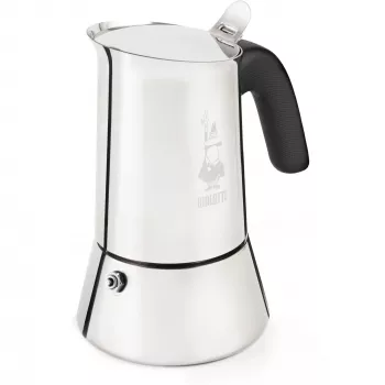 Mokakan Bialetti Venus 0,2 L roestvrij staal, geschikt voor inductie, 4 kopjes