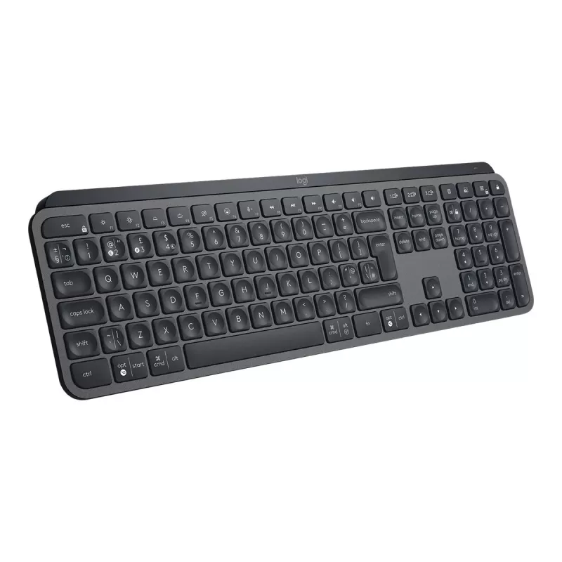Logitech MX Keys for Business - toetsenbord - verlicht - draadloos - Bluetooth, 2,4 GHz - QWERTY - GB - grafiet (920-010250)