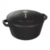 Staub La Cocotte 4,2 L ronde gietijzeren braadpan