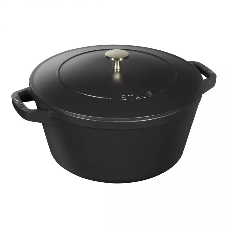 Staub La Cocotte 4,2 L ronde gietijzeren braadpan