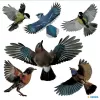 Decoratieve sticker HERMA 15539 folie veelkleurig afneembaar vogel