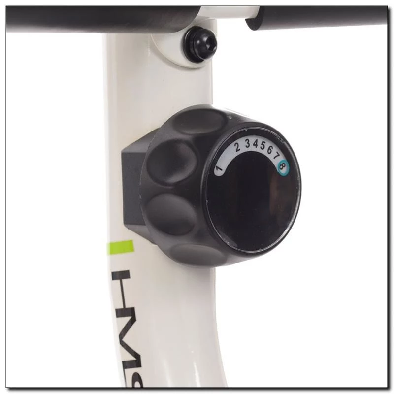 Horizontale magnetische hometrainer wit en groen HMS R9259