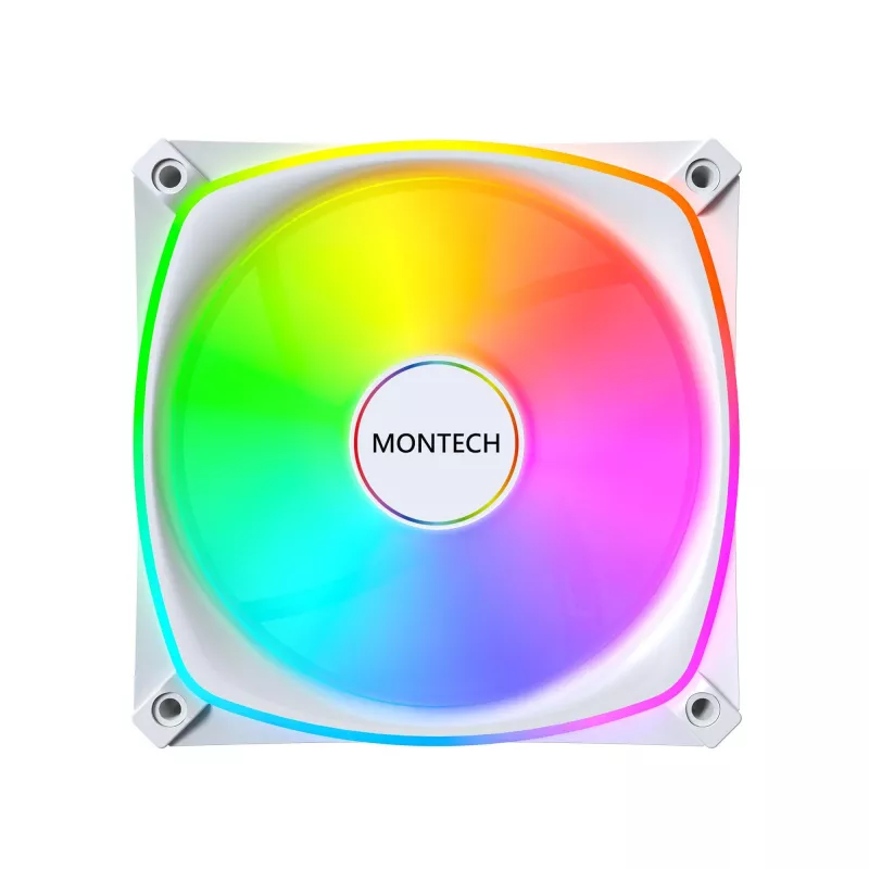 MONTECH RX120 PRO wit 120mm ARGB behuizingsventilator