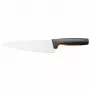 Fiskars 1057534 keukenmes roestvrij staal 1 stuk kokmes