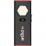 Wiha 45699 handlamp 1200 lm, zwart/rood, met aan-/uitsensor