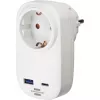 Netstekker-adapter type F Brennenstuhl 1508210010 rechte connector