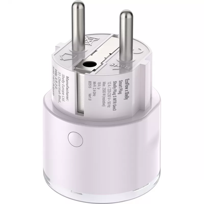 Slimme stekker EcoFlow EF-OS-SM002-SMP2SHEL Wi‑Fi slimme stekker met energiebewaking