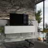RTV-meubel ABI 4D 200x38x62 wit mat