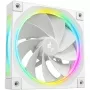 DeepCool FL12R Reverse 120 mm behuizingsventilator, 500–2150 tpm, 33,9 dB, wit