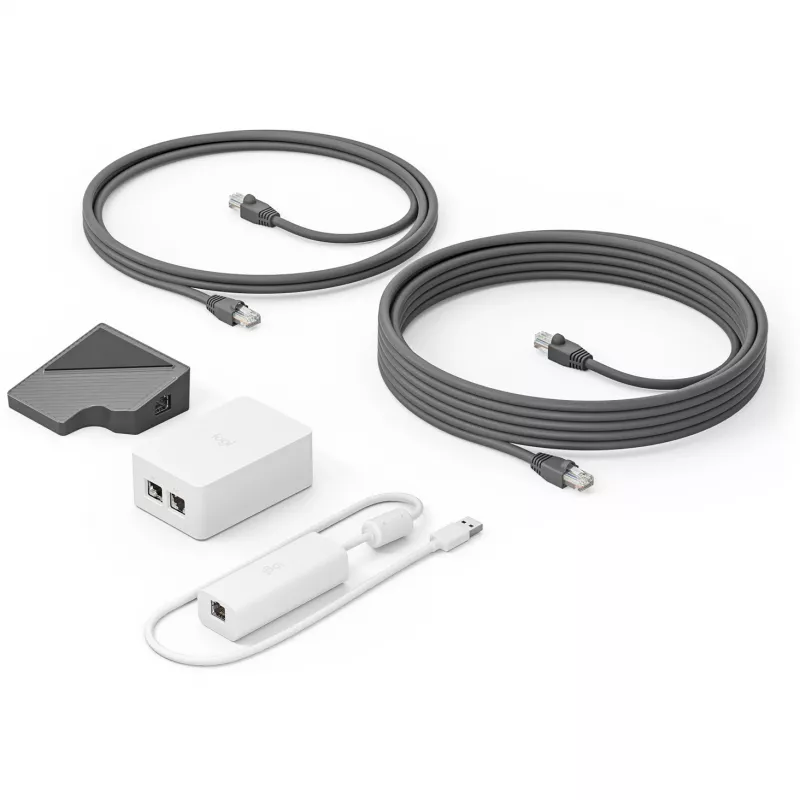 Bundel LOGITECH Rally Bar Mini + TAP Cat5e Kit