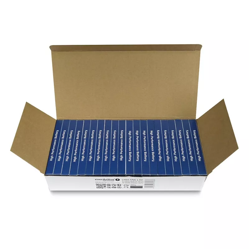Wegwerp-alkalinebatterij everActive LR0310PAK AAA 1,5 V 1250 mAh 10-pack
