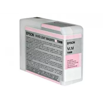 Epson Singlepack Vivid Light Magenta T580B00, Vivid light Magenta, pigmentinkt, 80 ml, 1 stuks