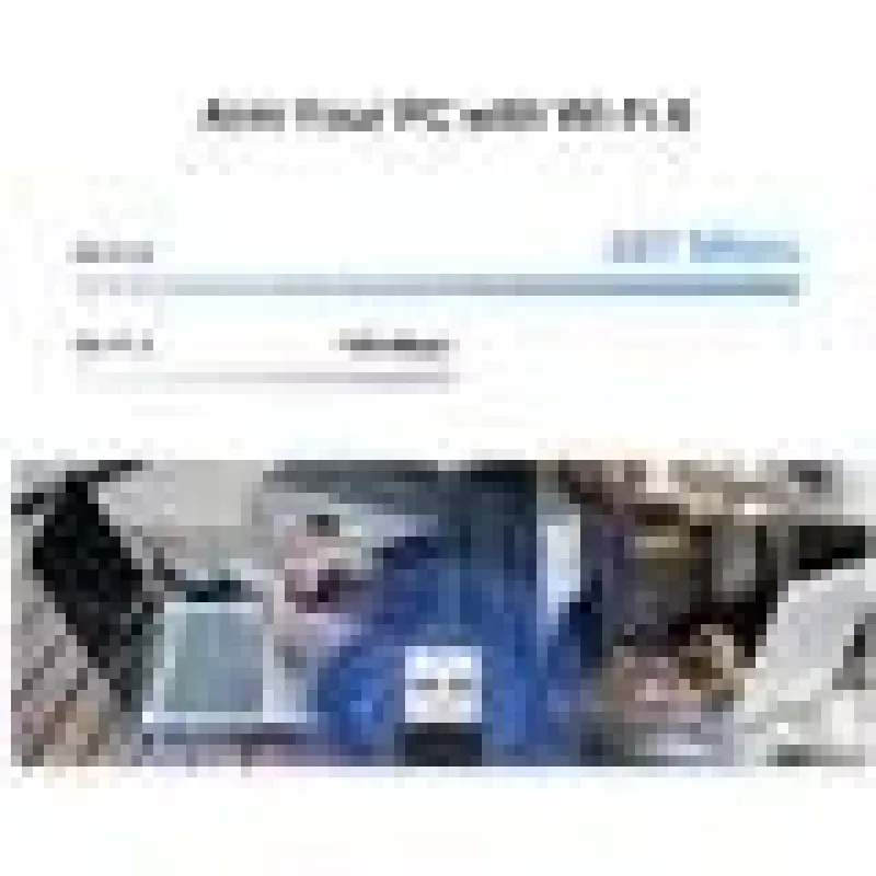 Mercusys MA14N AX3000 Nano wifi-usb-adapter, tot 287 Mbps