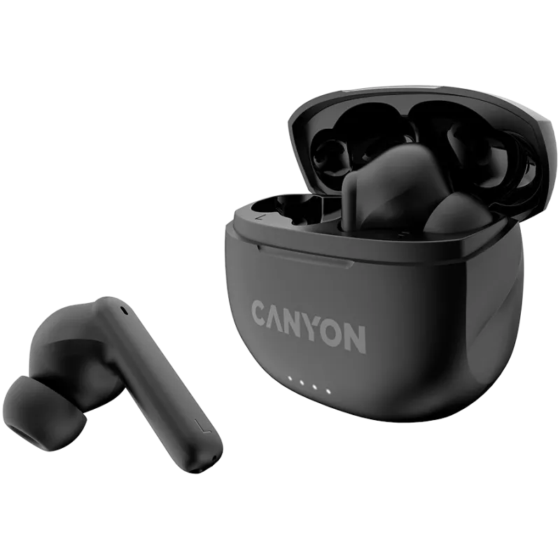 Bluetooth-headset TWS-8 ENC Earbuds/BT 5.3 zwart