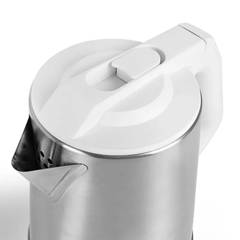 Jata JEHA1723 waterkoker, 2 l, 1500 W, roestvrij staal, wit