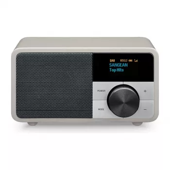 Tafelradio Sangean DDR-7 Glacier Silver met digitale tuner en Bluetooth