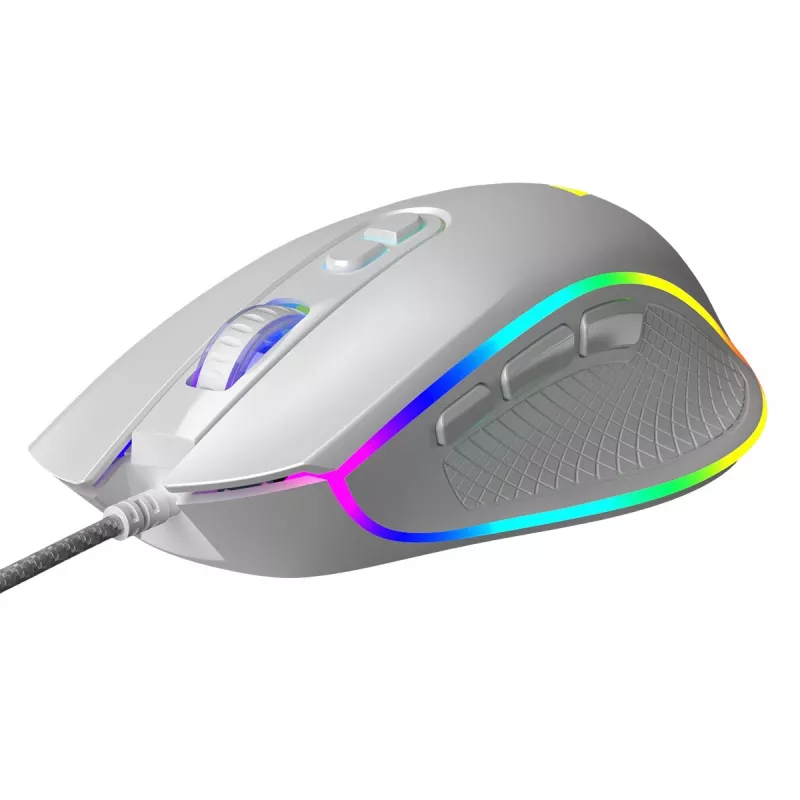 Bedrade optische muis MODECOM Volcano Veles (wit) — model M-MC-VELES-200