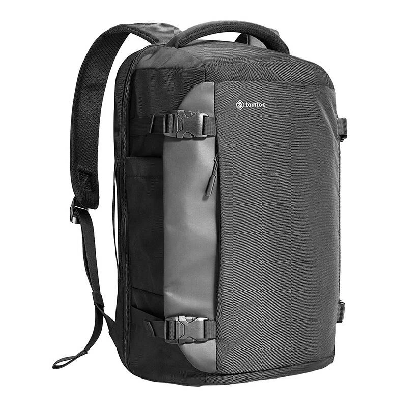 Laptop-reisrugzak Tomtoc Navigator-T66 T66M1D1 (zwart) — voor laptops