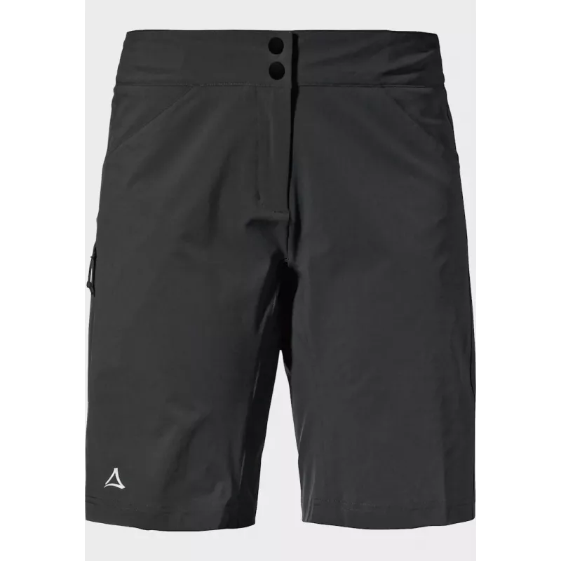 Fietsbroek Schöffel Danube – dames, zwart, maat S