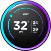 NZXT KRAKEN Elite V2 240 vloeistofkoeling display zwart RL-KN24E-B2 (RL-KN24E-B2)