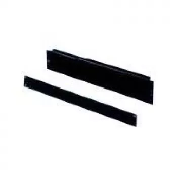 Rittal DK 7151.005 blindpaneel, 1U, RAL 9005, zwart