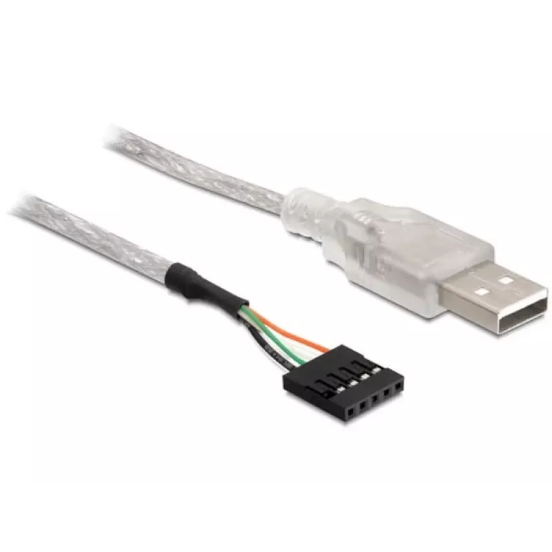DeLOCK 83078 kabel USB 2.0-A male naar pinheader, 70 cm