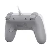 Bedrade gamecontroller GameSir T3 Lite WT wit – ergonomische bedrade controller, compatibel met pc