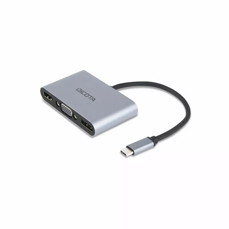 DICOTA D32064 mobiel dockstation tablet/smartphone/laptop zilver