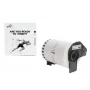 TB Print TBEB-DK22243 labelrol voor Brother, 102 mm x 30,48 m, zwart op wit